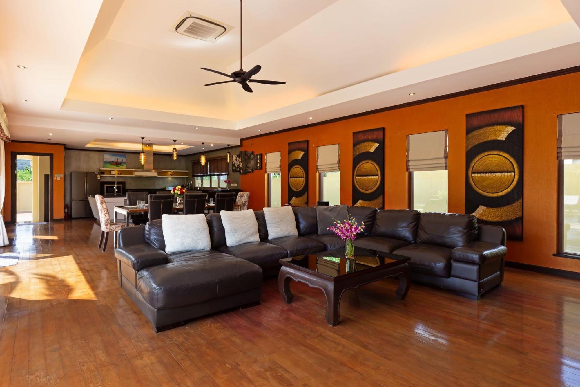 Extraordinary Courtyard 6Br Pool Villa Sri Suri, Naiharn Rawai Bagian luar foto