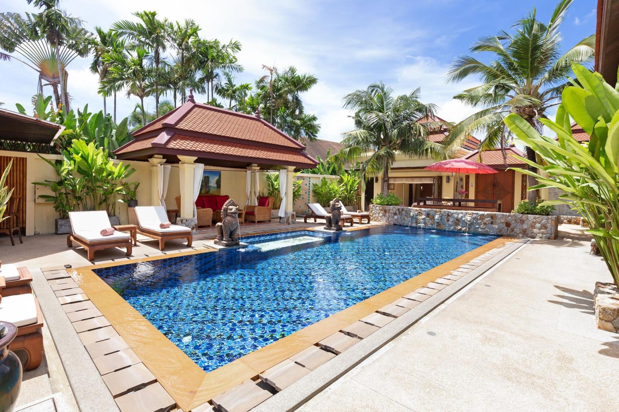 Extraordinary Courtyard 6Br Pool Villa Sri Suri, Naiharn Rawai Bagian luar foto