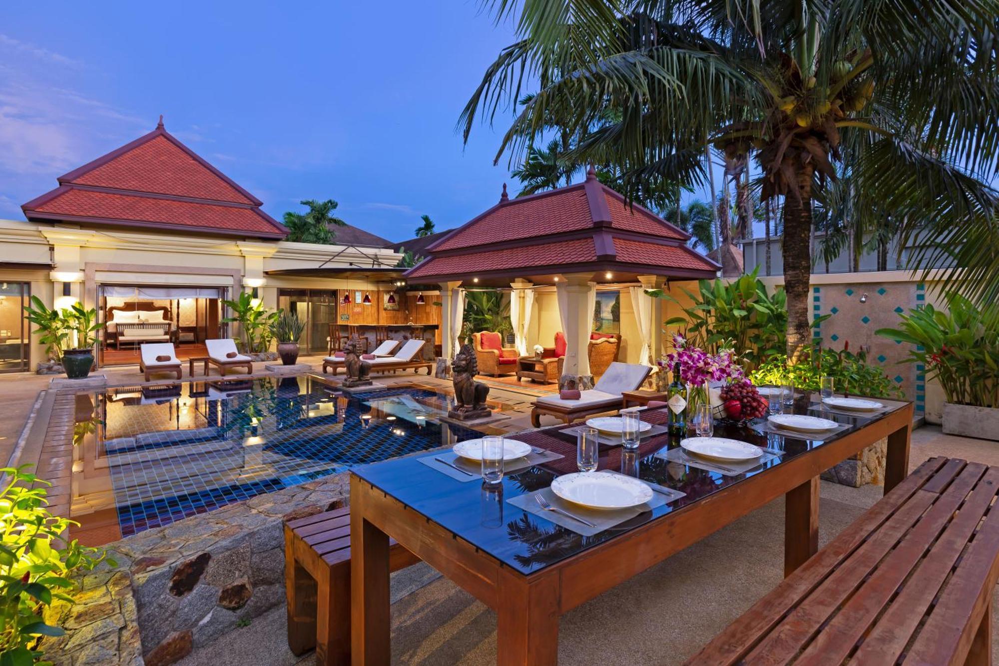 Extraordinary Courtyard 6Br Pool Villa Sri Suri, Naiharn Rawai Bagian luar foto