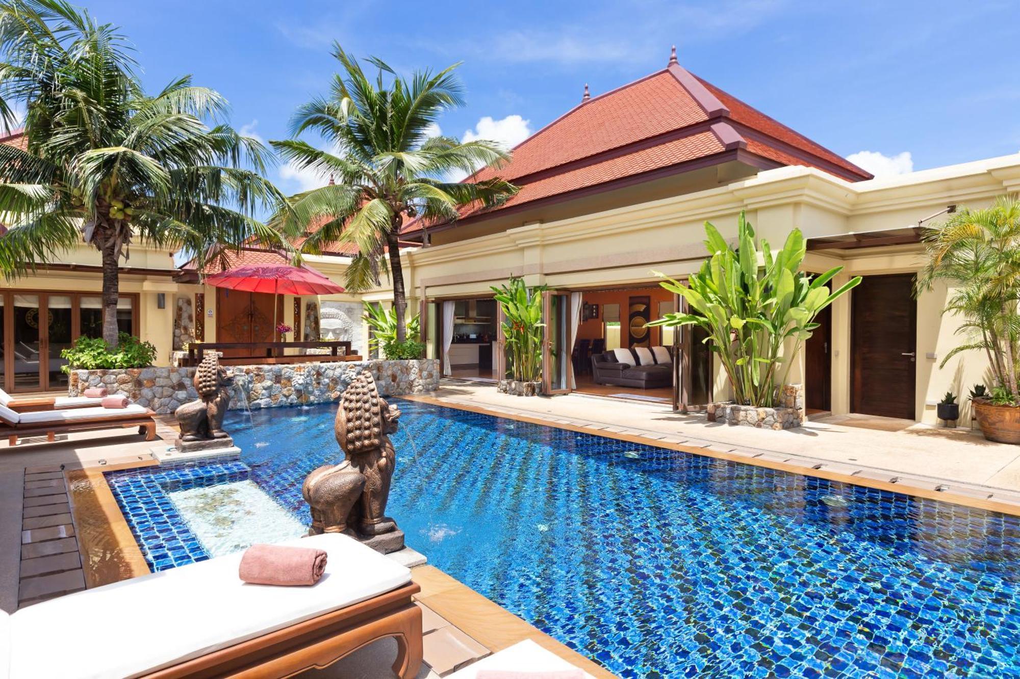 Extraordinary Courtyard 6Br Pool Villa Sri Suri, Naiharn Rawai Bagian luar foto